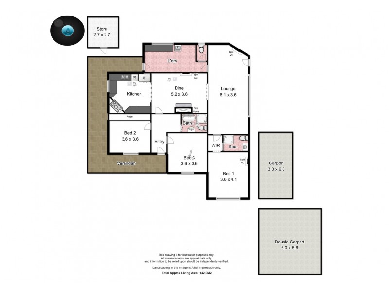 322 Clarendon Road, Clarendon SA 5157 Floorplan