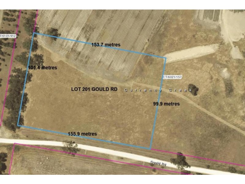 Lot 201 Gould Road, Currency Creek SA 5214
