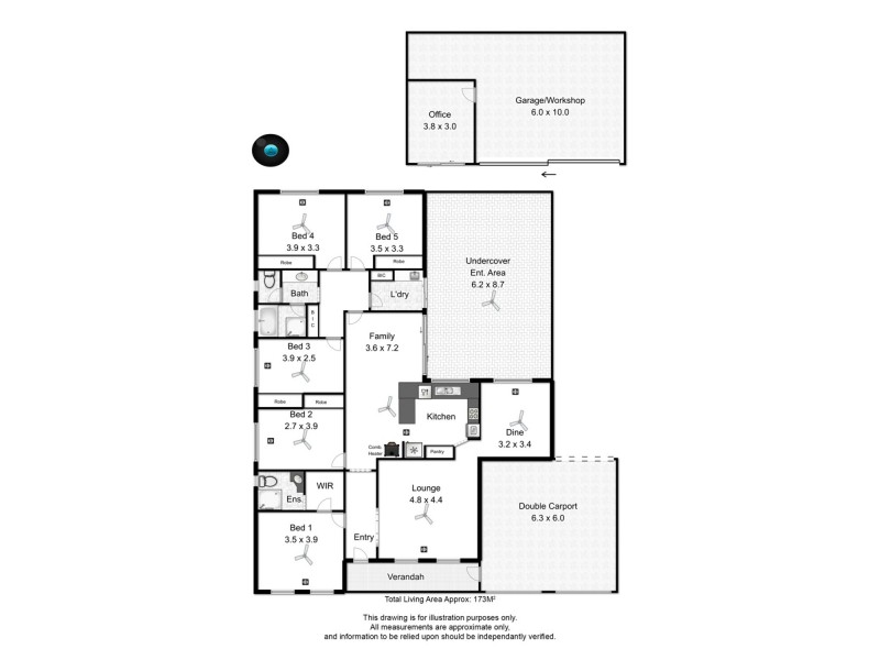 43 Norman Road, Willunga SA 5172 Floorplan