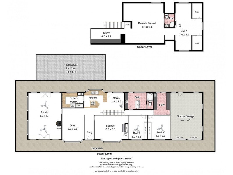 965 McLaren Flat Road, Kangarilla SA 5157 Floorplan