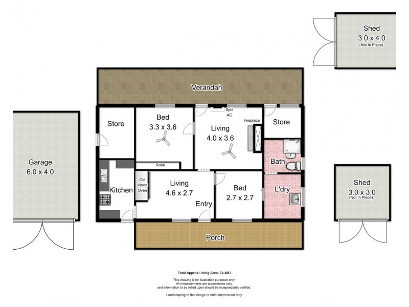 8/10 St Marys Terrace, Willunga SA 5172 Floorplan