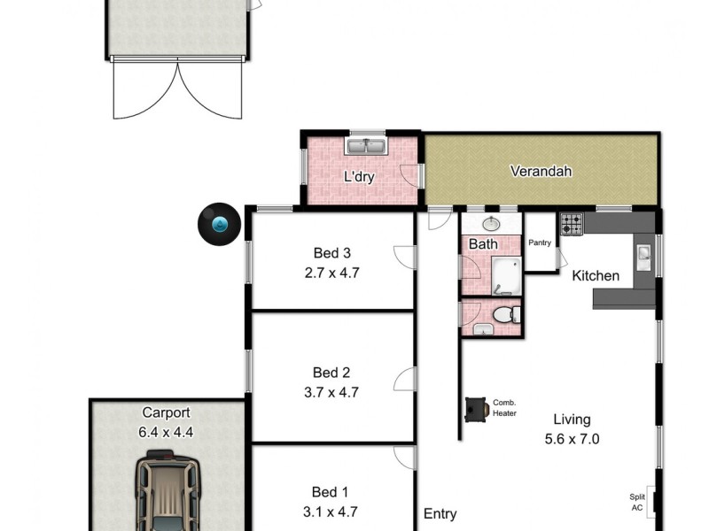 12 Field Street, Normanville SA 5204 Floorplan
