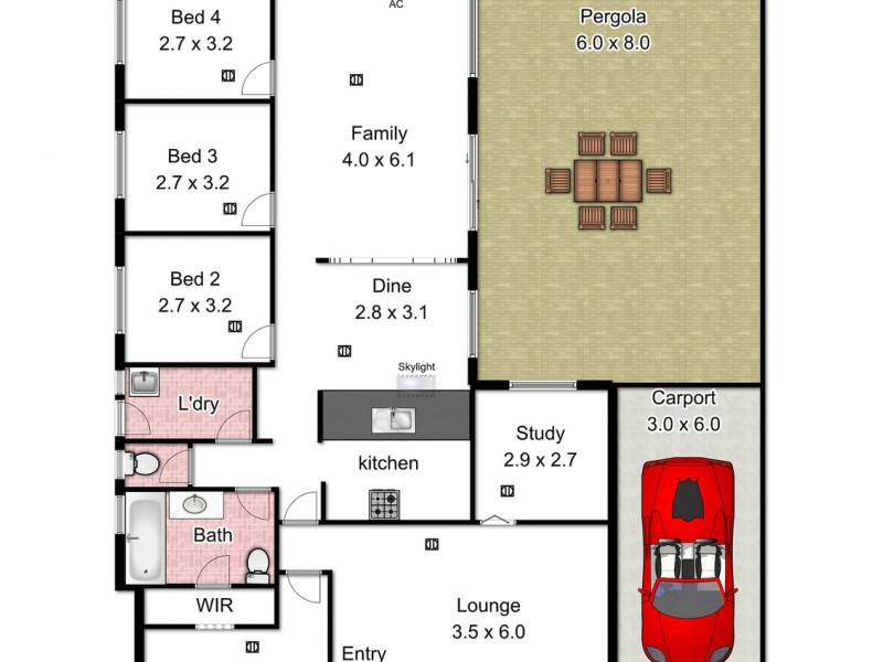 10 Greenlees Parade, Aldinga Beach SA 5173 Floorplan