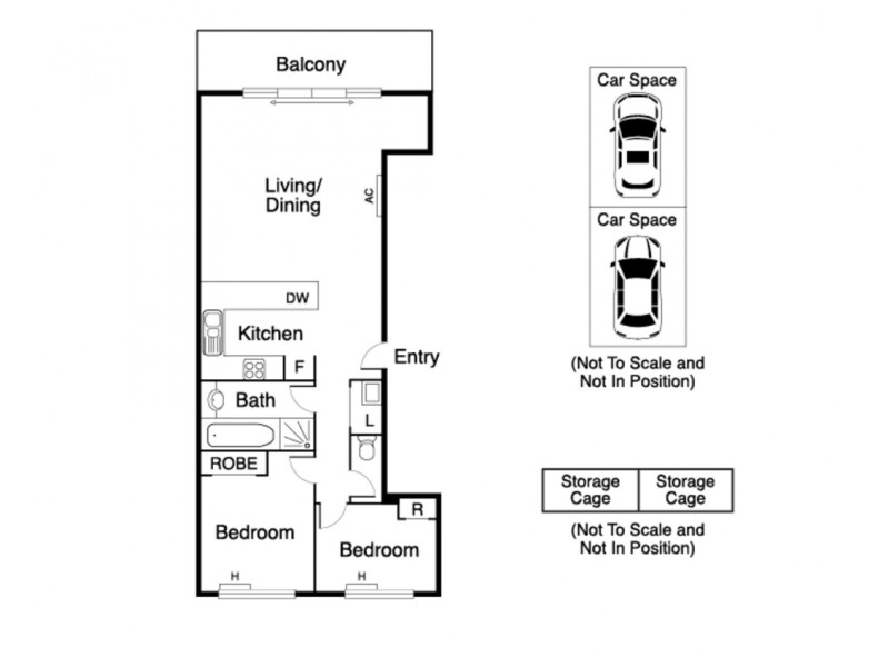 6/39 Peel Street, West Melbourne VIC 3003 Floorplan