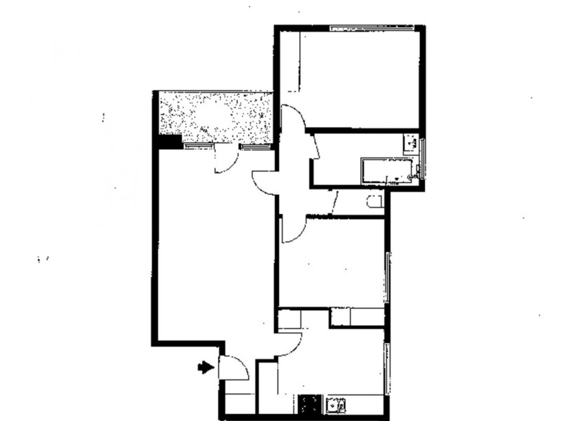 6/19 Wood Street, North Melbourne VIC 3051 Floorplan