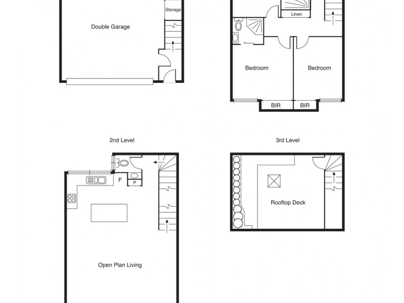 3/125 Stanley Street, West Melbourne VIC 3003 Floorplan