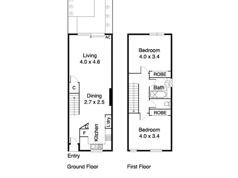 6 Abbotsford Street, West Melbourne VIC 3003 Floorplan