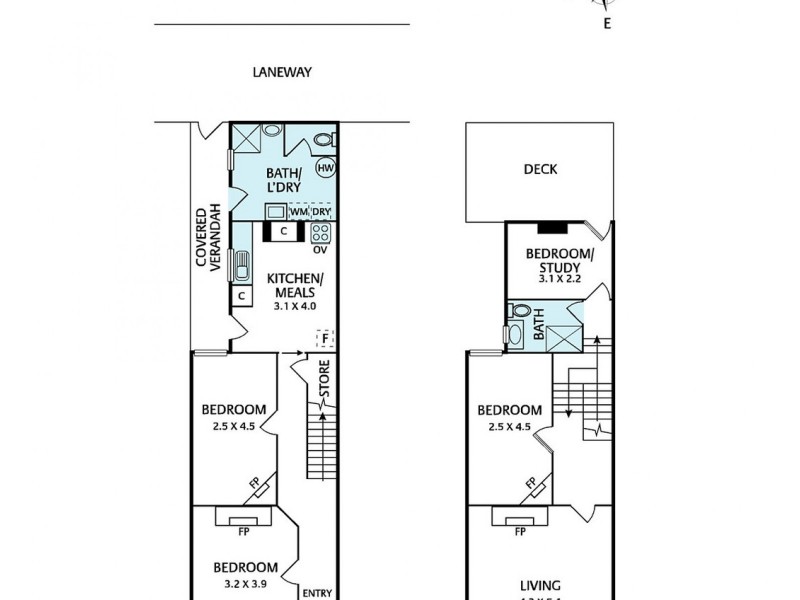 111 Peel Street, North Melbourne VIC 3051 Floorplan