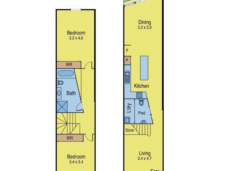 454 Abbotsford Street, North Melbourne VIC 3051 Floorplan