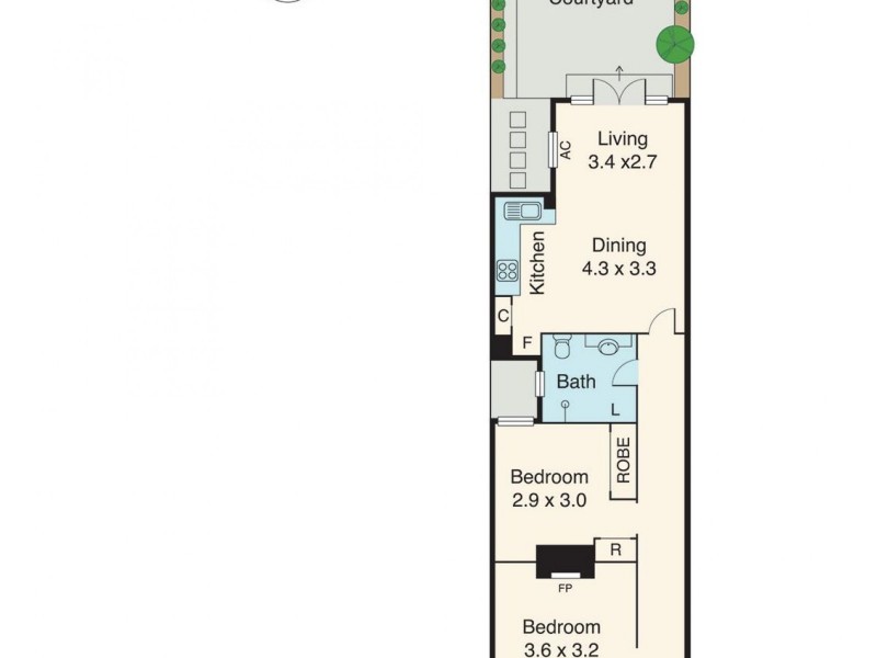 26 Lothian Street, North Melbourne VIC 3051 Floorplan