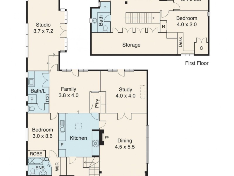 26 Rockbeare Grove, Ivanhoe VIC 3079 Floorplan