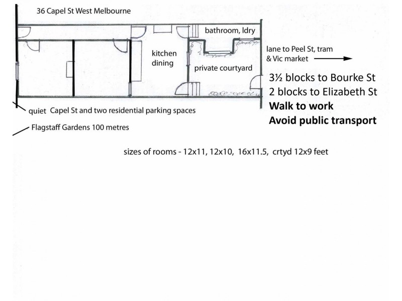 36 Capel Street, West Melbourne VIC 3003 Floorplan
