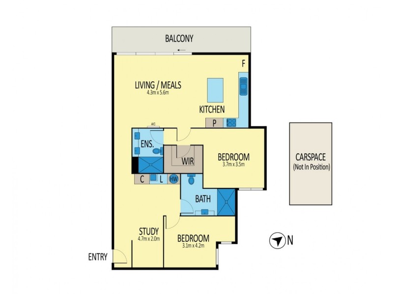 111/25 Byron Street, North Melbourne VIC 3051