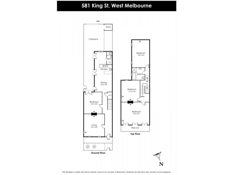 581 King Street, West Melbourne VIC 3003 Floorplan