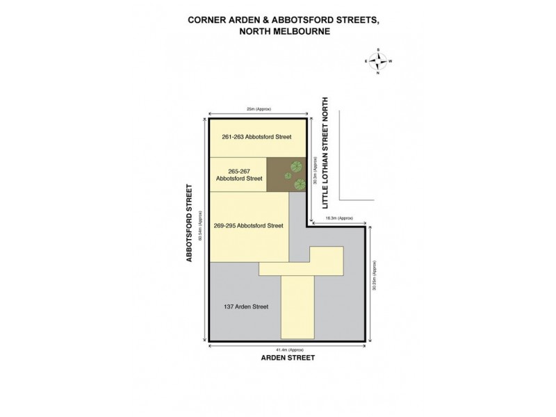 261,265 & 269 Abbotsford Street, North Melbourne VIC 3051 Floorplan