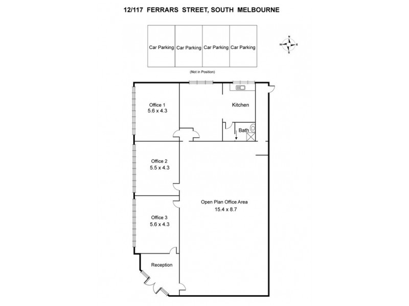 12/117 Ferrars Street, South Melbourne VIC 3205 Floorplan