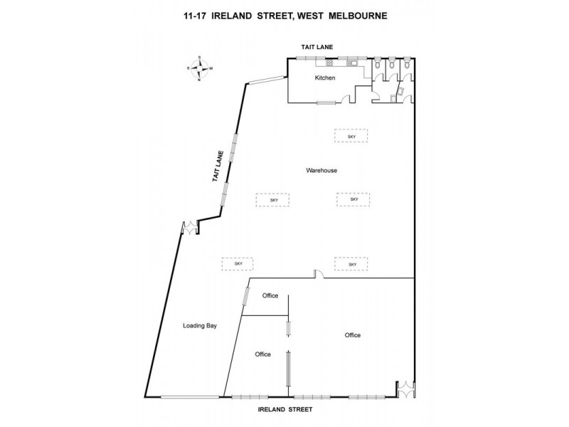 11-17 Ireland Street, West Melbourne VIC 3003 Floorplan