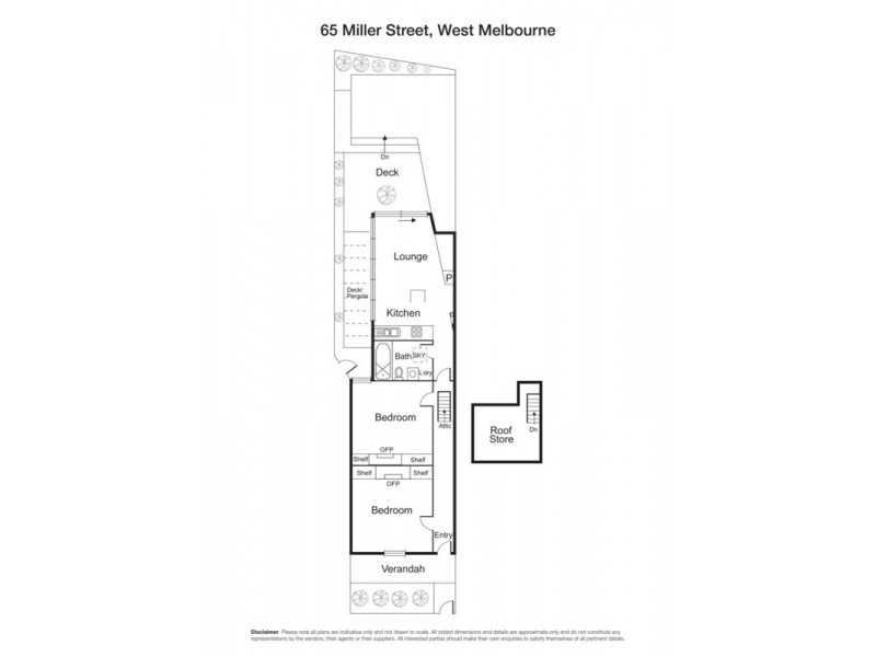 65 Miller Street, West Melbourne VIC 3003 Floorplan