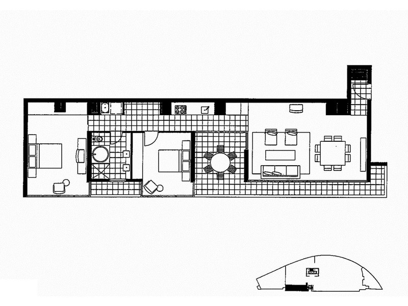 301/50 Lorimer Street, Docklands VIC 3008 Floorplan