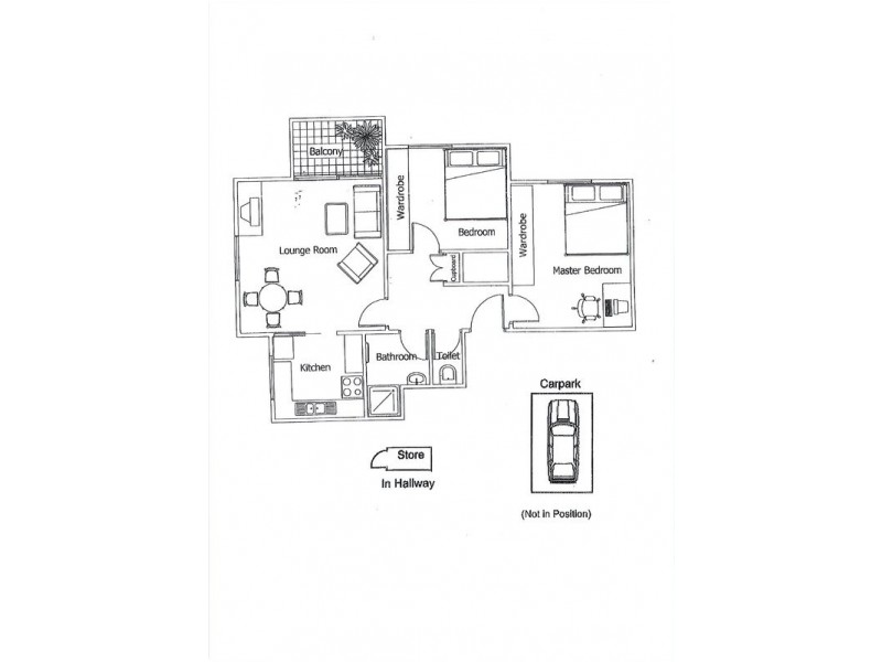 116/171 Flemington Road, North Melbourne VIC 3051 Floorplan