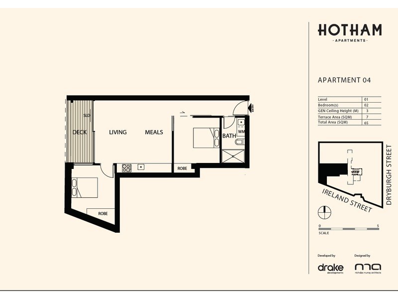 108 Ireland Street, West Melbourne VIC 3003 Floorplan