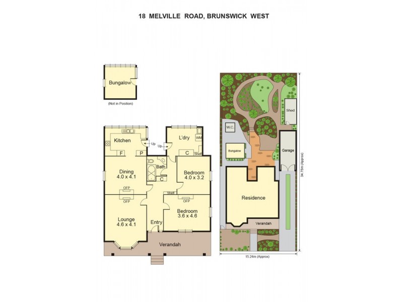 18 Melville Road, Brunswick West VIC 3055 Floorplan