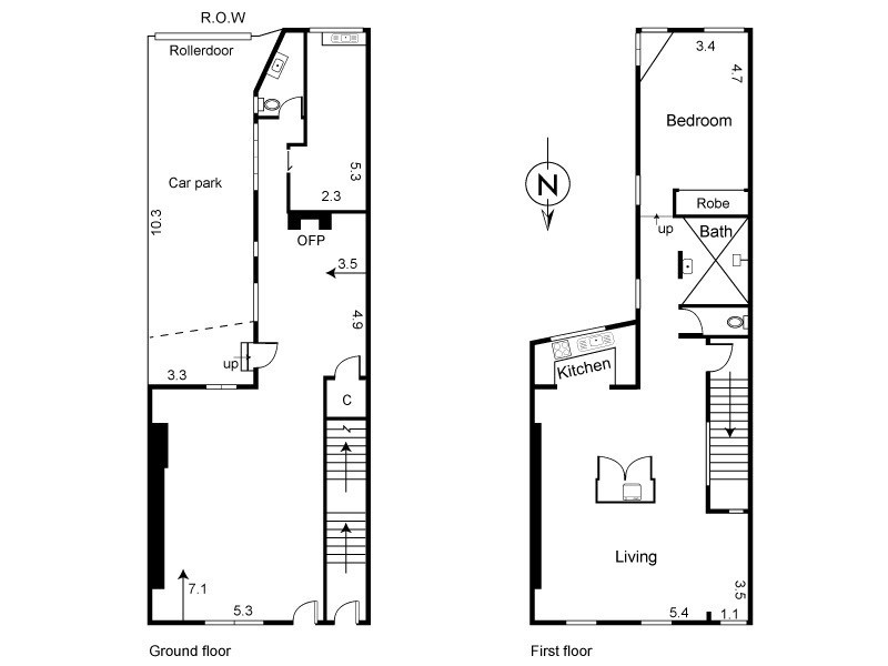 339 Queensberry Street, North Melbourne VIC 3051 Floorplan