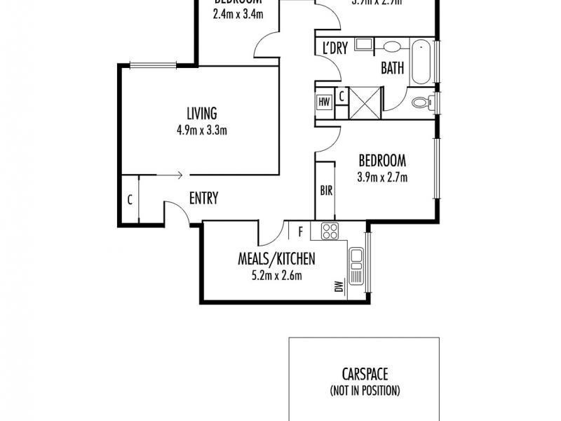 1/22 Donald Avenue, Essendon VIC 3040 Floorplan