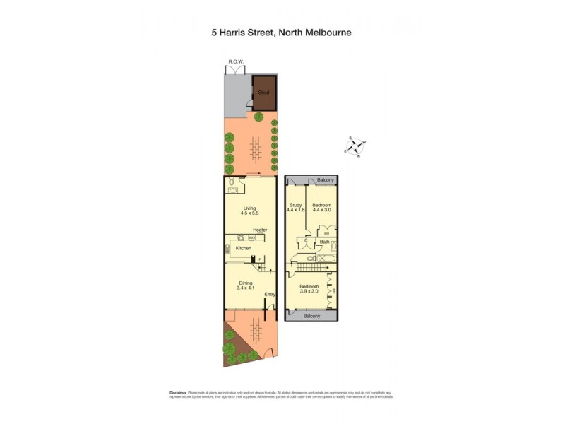 5 Harris Street, North Melbourne VIC 3051 Floorplan
