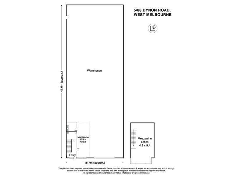 5/88 Dynon Road, West Melbourne VIC 3003 Floorplan