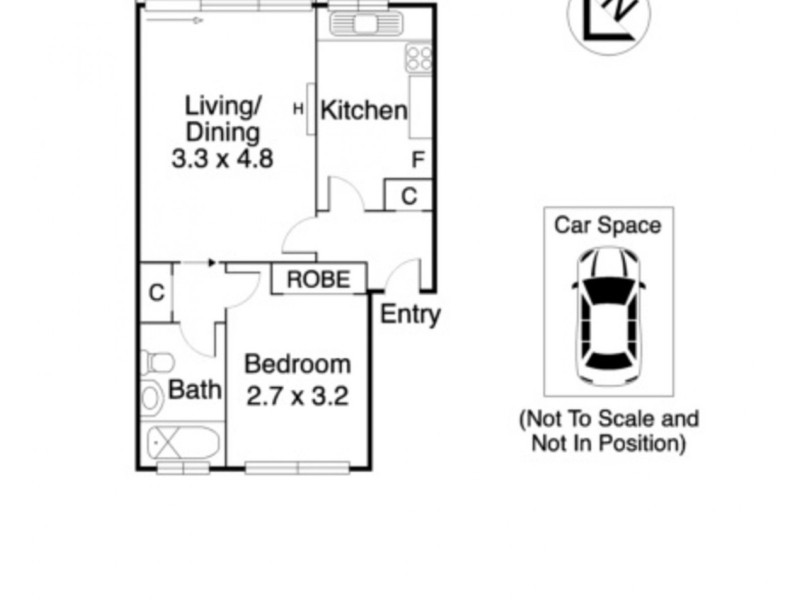 15/206 Canterbury Road, St Kilda West VIC 3182 Floorplan