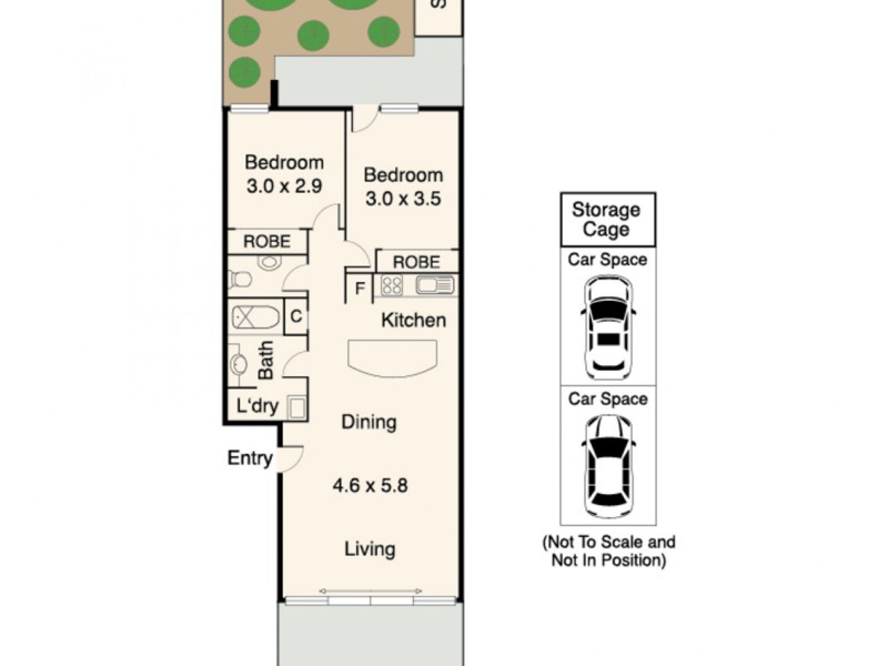 9/70 Brunswick Road, Brunswick VIC 3056 Floorplan
