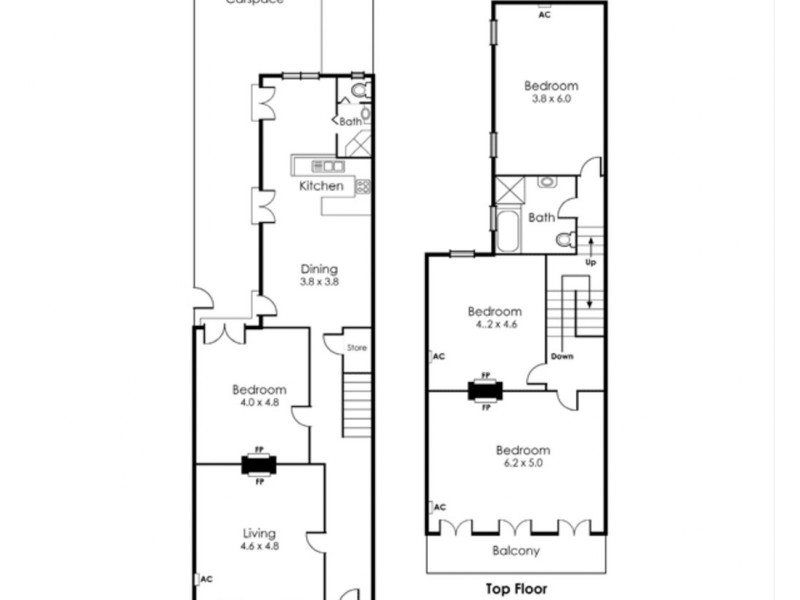 581 King Street, West Melbourne VIC 3003 Floorplan
