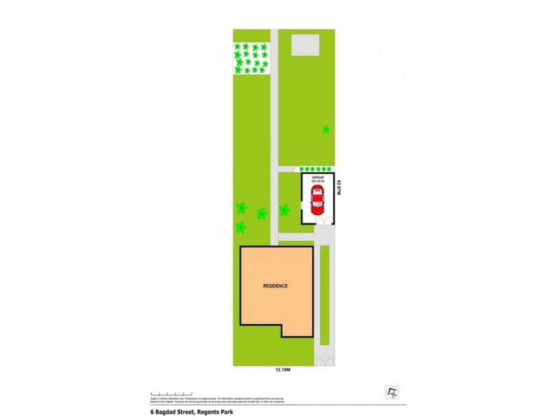 6 Bagdad Street, Regents Park NSW 2143 Floorplan