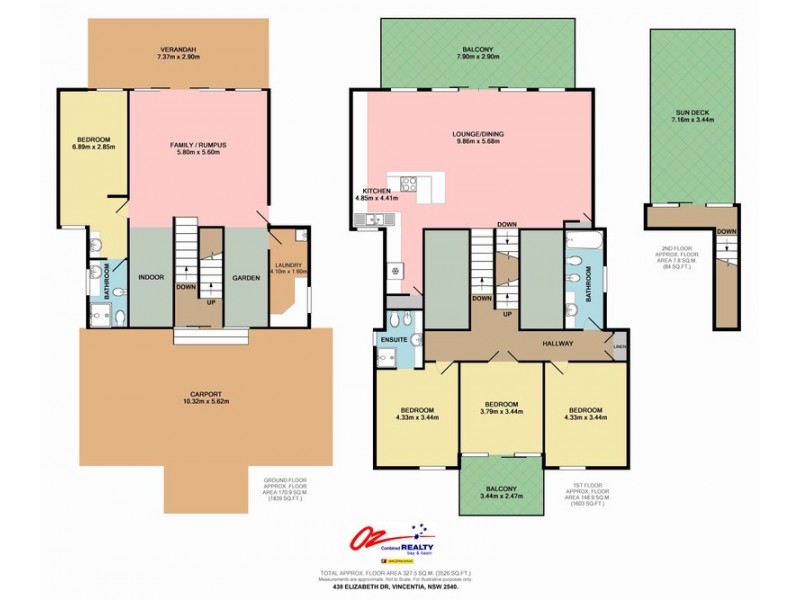438 Elizabeth  Drive, Vincentia NSW 2540 Floorplan