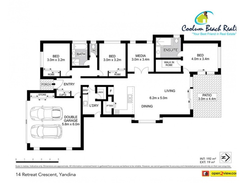 14 Retreat Crescent, Yandina QLD 4561 Floorplan
