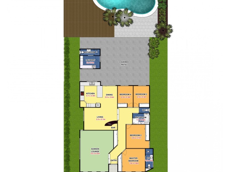 15 Acacia Avenue, Coolum Beach QLD 4573 Floorplan