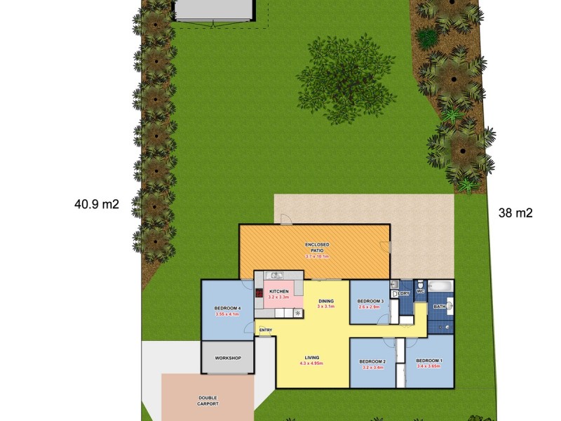 38 Marakari Crescent, Mount Coolum QLD 4573 Floorplan