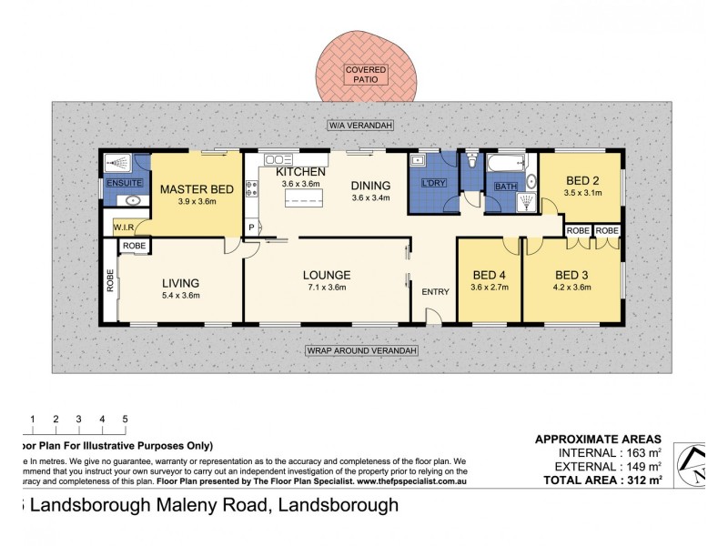 56 Landsborough Maleny Road, Landsborough QLD 4550 Floorplan