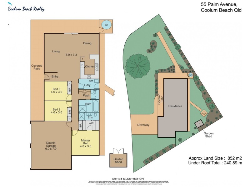 55 Palm Avenue, Coolum Beach QLD 4573 Floorplan