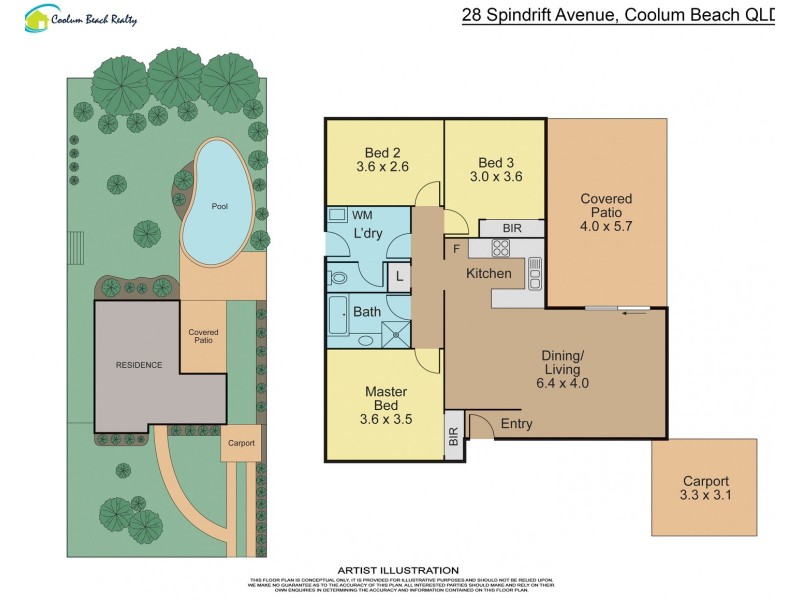 28 Spindrift Avenue, Coolum Beach QLD 4573 Floorplan