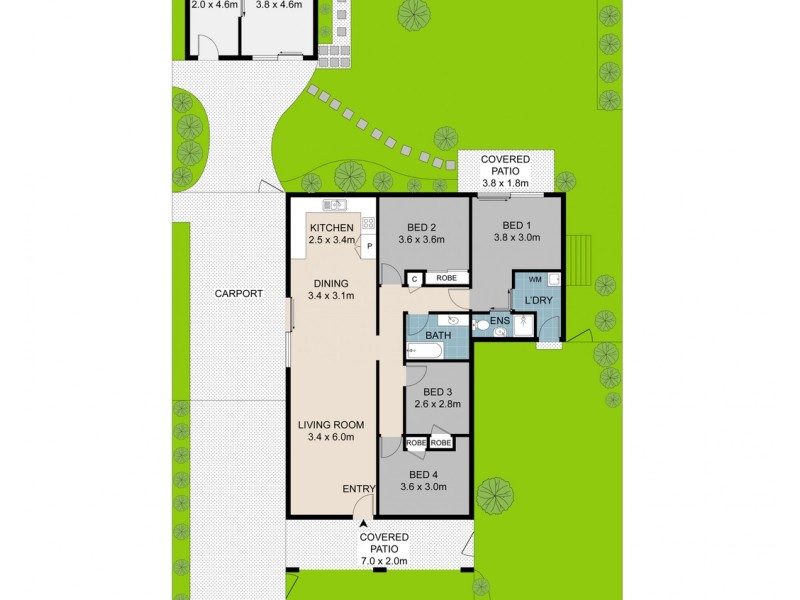 45 Tradewinds Avenue, Coolum Beach QLD 4573 Floorplan