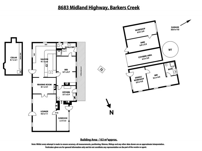 8683 Midland Highway, Barkers Creek VIC 3451 Floorplan