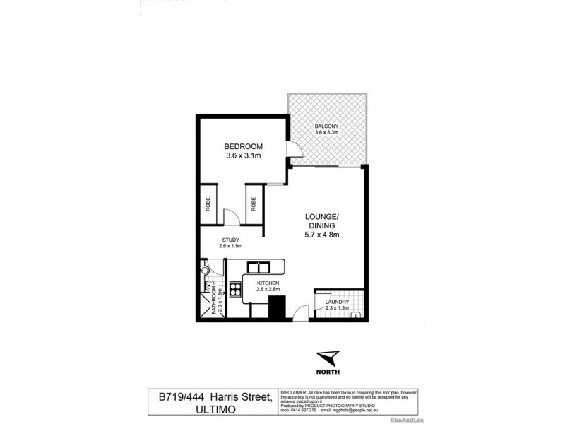 444 Harris  Street, Ultimo NSW 2007 Floorplan