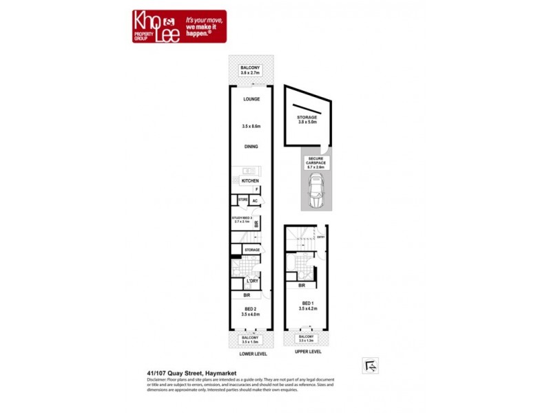 41/107 Quay Street, Sydney NSW 2000 Floorplan