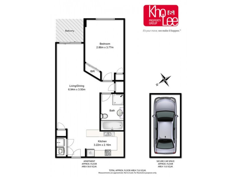75/1-5 Harwood Street, Pyrmont NSW 2009 Floorplan