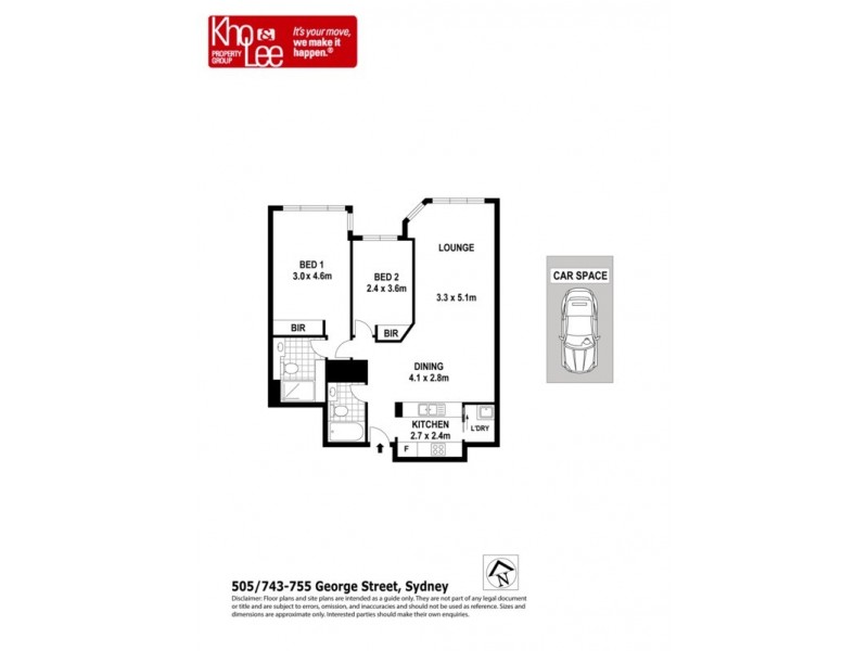 505/743-755 George Street, Sydney NSW 2000 Floorplan