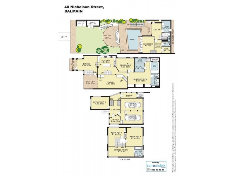 40 Nicholson Street, Balmain East NSW 2041 Floorplan