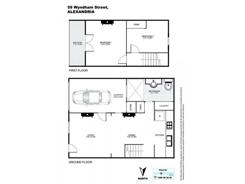 59 Wyndham Street, Alexandria NSW 2015 Floorplan