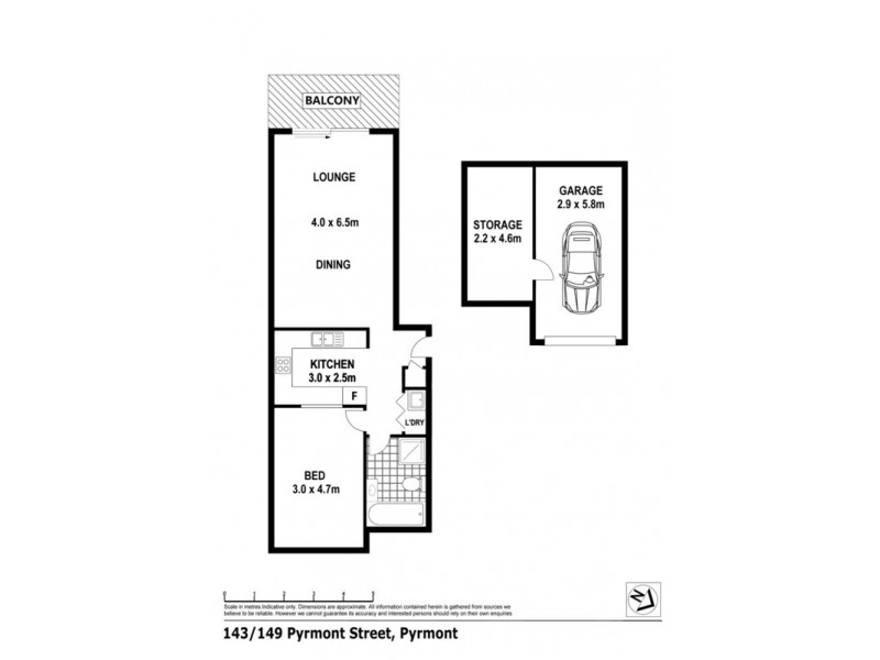 143/149 Pyrmont Street, Pyrmont NSW 2009 Floorplan